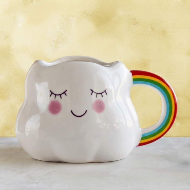 Special Sweetness Cloud Ceramic Mug Candy Bouquet