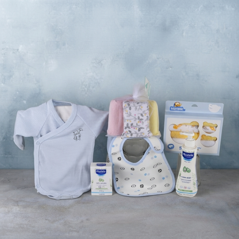 Baby Gift (Boy or Girl) with Mustela and Accessories-2