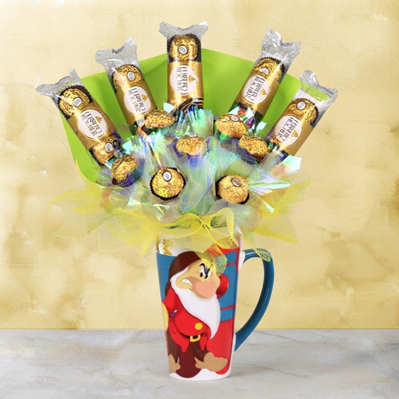 Candy Bouquet Chocolates Ferrero "Disney Movie Characters"-3