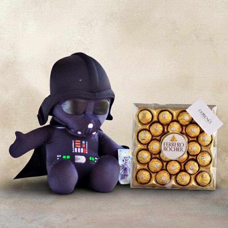 Darth Vader Plush with Chocolates