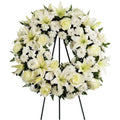 Peaceful Road Funeral Wreath - Giftbaskets México