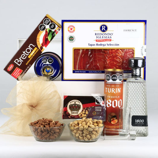 Special Gift with 1800 Cristalino Tequila - Giftbaskets México