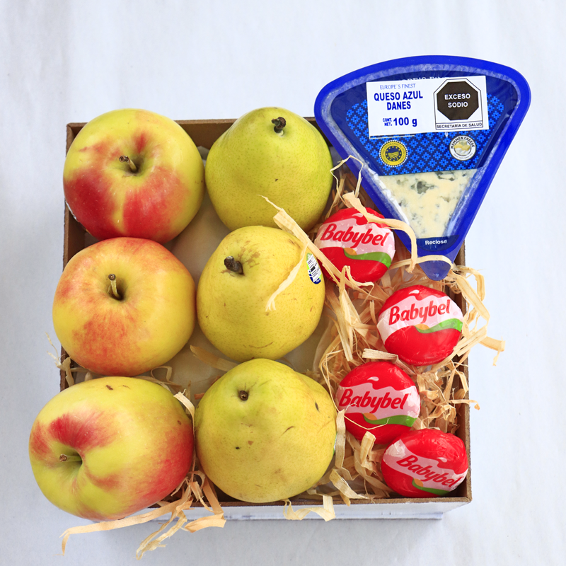 Special Gift with Fruit and Cheese - Giftbaskets México