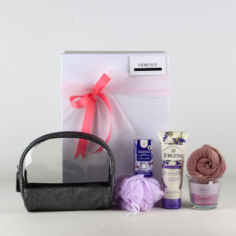 "Amethyst Glow" Luxury Lavender & Wellness Box.