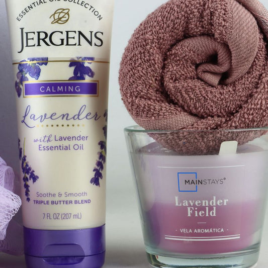 "Amethyst Glow" Luxury Lavender & Wellness Box.