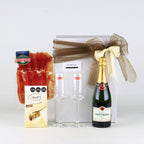 "Champagne & Serrano" Luxury Gift Box: Taittinger & Premium Pairing