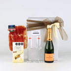 "Champagne & Serrano" Luxury Gift Box: Veove Clicquot & Premium Pairing