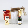"Champagne & Serrano" Luxury Gift Box: Moët & Chandon Imperial & Premium Pairing