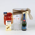 "Champagne & Serrano" Luxury Gift Box: Moët & Chandon Nectar Imperial & Premium Pairing