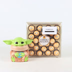 “Galactic Star" Grogu Candy Jar & Ferrero Rocher Chocolate Box