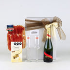"Champagne & Serrano" Luxury Gift Box: G.H. Mumm Brut & Premium Pairing