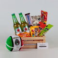 "Victory Munchies" Set: Premium Brews, Iconic Snacks & Mexico Soccer Teddy