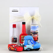 "Cars Champions" Gift Set: Disney Themed Grooming Kit & Plush  Collectibles