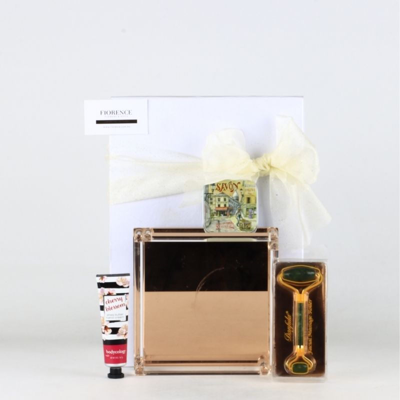 "Rose Gold & Jade" Ritual Set: Premium Skincare & Wellness Gift Box