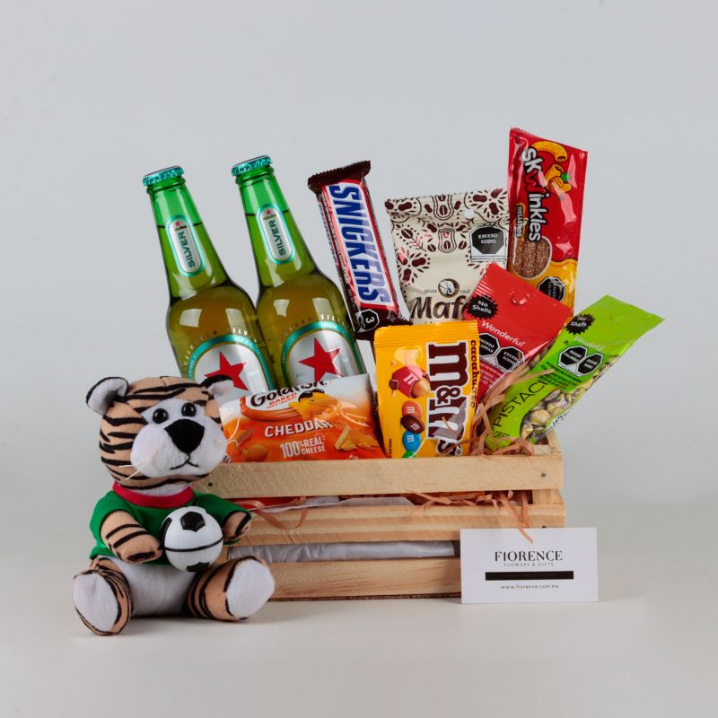 “Soccer Tiger" Gift  Box: Premium Brews & Game Day Snacks