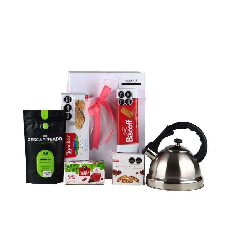 Mr. Coffee Teapot and delights gift set