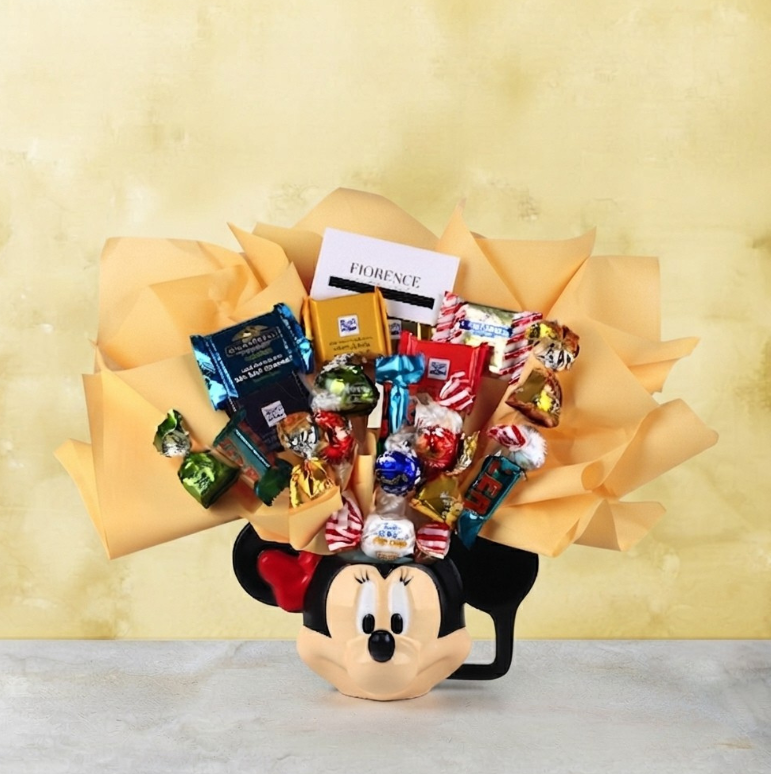 Candy Bouquet in Disney Characters Ceramic Mugs